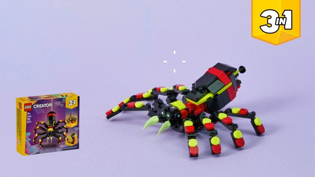 LEGO Creator 3in1 Wild Animals: Surprising Spider 31159